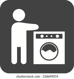 Washing, dishes, kitchen icon vector image. Can also be used for activities. Suitable for use on web apps, mobile apps and print media.