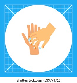 Washing Fingernails Icon