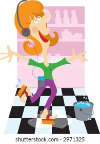Washing the Floor