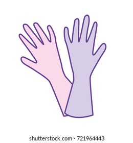 washing gloves design style to homework