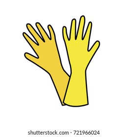 washing gloves design style to homework