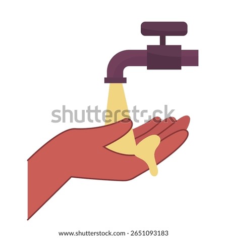Washing hand icon, washing hands clip art, wudu flat vector icon design, clip art washing hands, flat design vector illustration