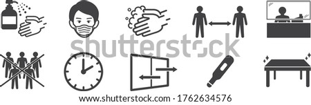 washing hands mask illustration vector