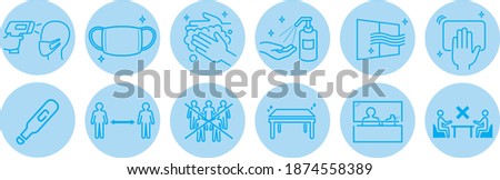washing hands mask illustration vector