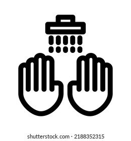 washing icon or logo isolated sign symbol vector illustration - high quality black style vector icons
