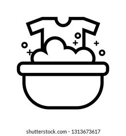 washing icon vector