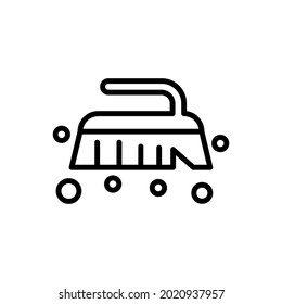 Washing icon vector. laundry illustration sign.  Wash symbol or logo.