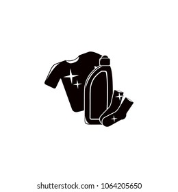 washing liquid icon. Element of cleaning and cleaning tools illustration. Premium quality graphic design icon. Signs and symbols collection icon for websites, web design on white background