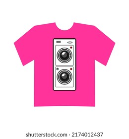washing machine character mascot vector illustration, suitable for icons, mascots, advertisements, brochures, posters, logos, laundry, etc