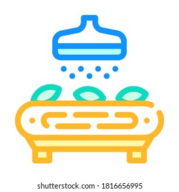 washing machine color icon vector. washing machine sign. isolated symbol illustration