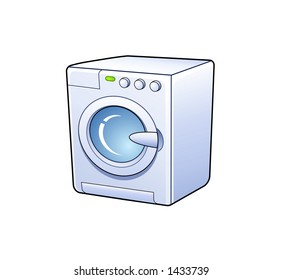 Washing machine detailed icon