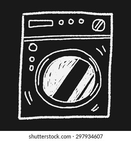 washing machine doodle