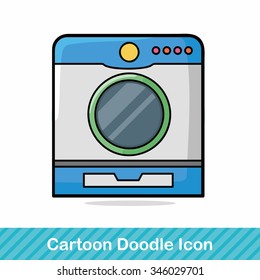 washing machine doodle