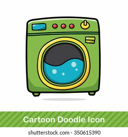 washing machine doodle