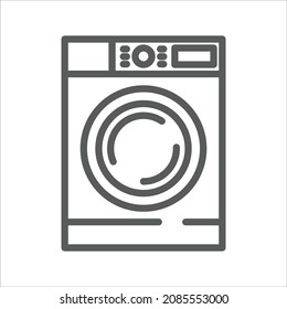 Washing Machine Electronic Device Simple Icon