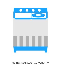 Washing Machine flat icon illustration