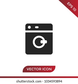 Washing machine icon