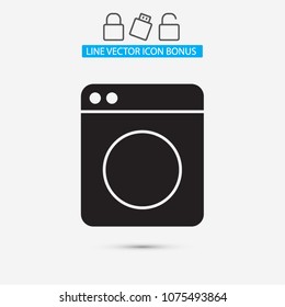 Washing machine icon