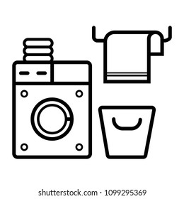 washing machine icon
