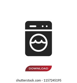 Washing machine icon