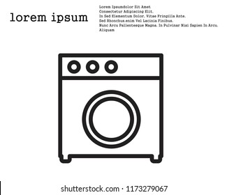 washing machine icon