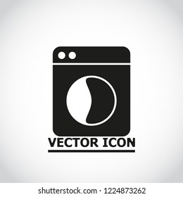 Washing machine icon