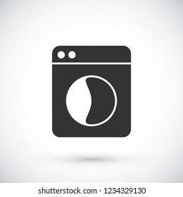 Washing machine icon