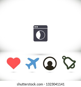 Washing machine icon