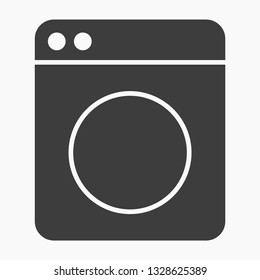 Washing machine icon