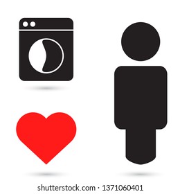 Washing machine icon