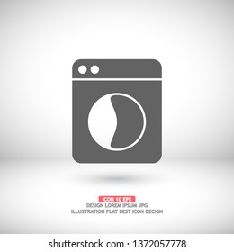 Washing machine icon