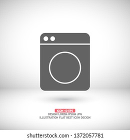 Washing machine icon