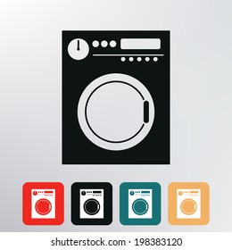 washing machine icon.