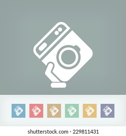 Washing machine icon