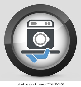 Washing machine icon