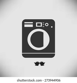 Washing machine icon