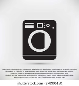 Washing machine icon