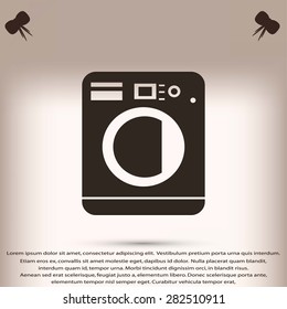 Washing machine icon