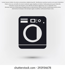 Washing machine icon
