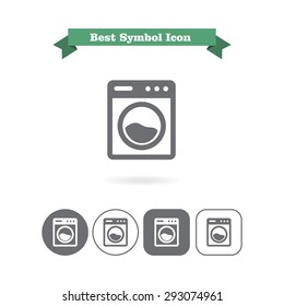 Washing machine icon