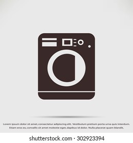 Washing machine icon Washing machine icon
