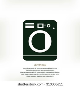 Washing machine icon