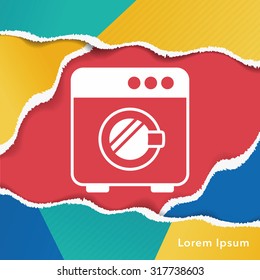 washing machine icon