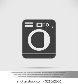 Washing machine icon