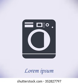 Washing machine icon