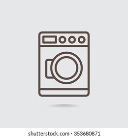 washing machine icon