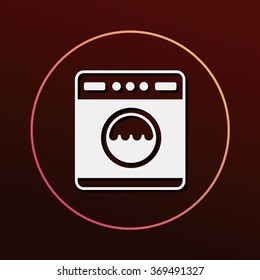 washing machine icon