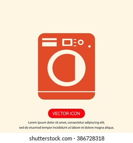 Washing machine icon