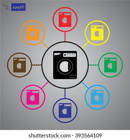washing machine icon