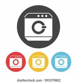 washing machine icon
